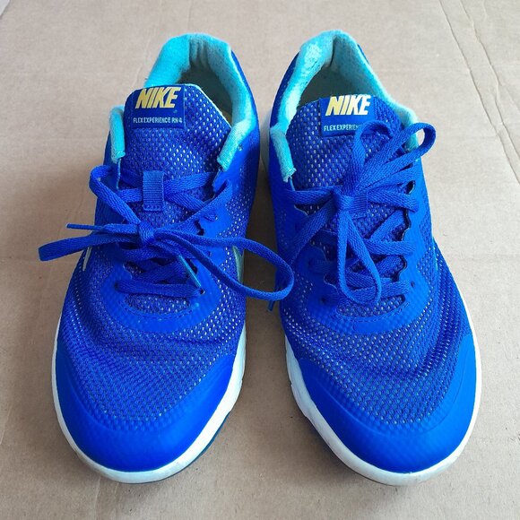 Nike Flex Experience RN 4 Men’s Shoe Size 7 Women’s 8.5 Kid 7y Blue 749807- 401 main image 4